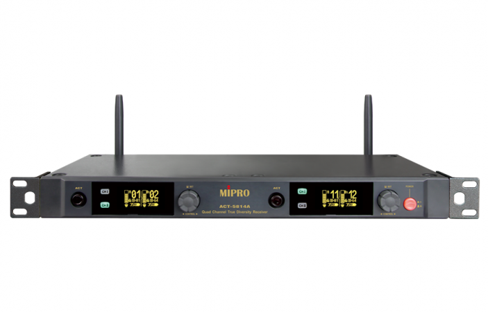 Four Channel MiPro ACT-5814 Kit